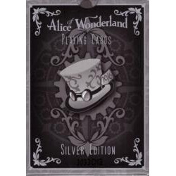 54 Cartes Bicycle Alice Of Wonderland Argent Au Passe Temps Jeu Cartes Bicycle