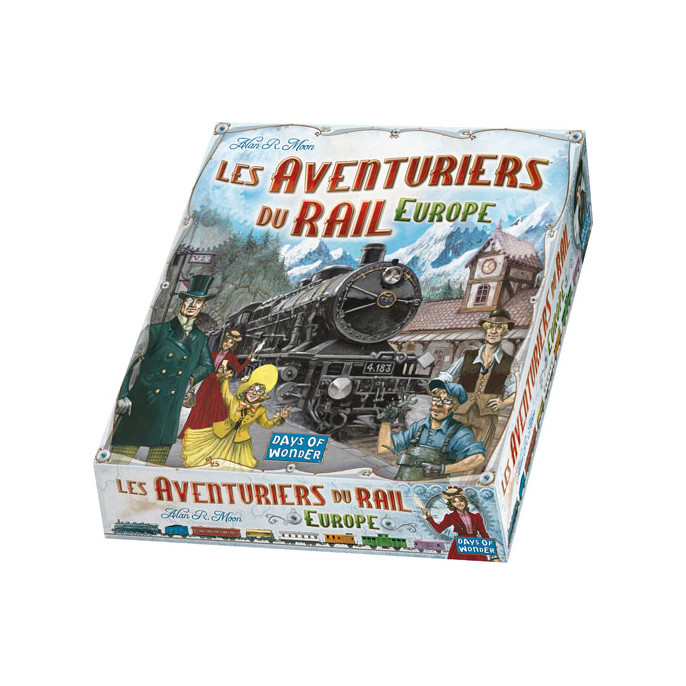J2S] Les Aventuriers du Rail Europe + France // CONCOURS - Carnet des  geekeries