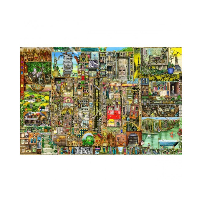 Acheter Puzzle : 5000 pièces - Ville Bizarre - Colin Thompson