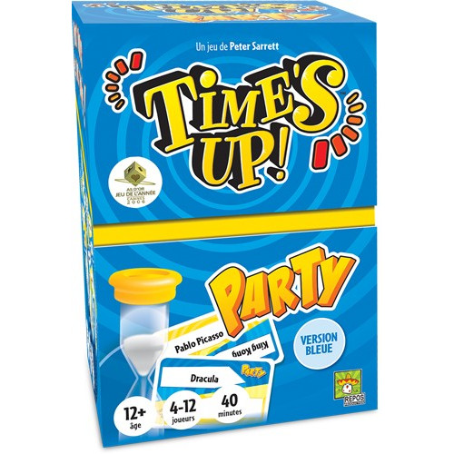 Time's Up Party Bleu Au Passe Temps - Jeu Time's Up