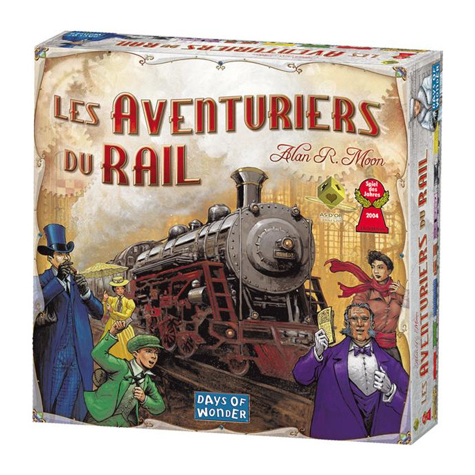 Acheter Les Aventuriers du Rail : USA - Days Of Wonder - Jeux de société -  Le Passe Temps