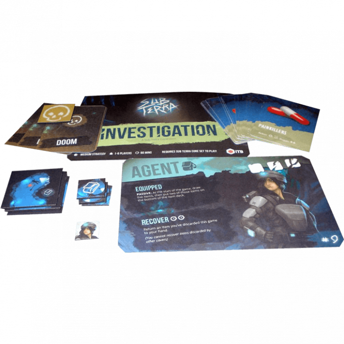 Acheter Sub Terra : Investigation (ext) - Nuts Publishing - Jeux Initiés -  L'Échoppe des Légendes