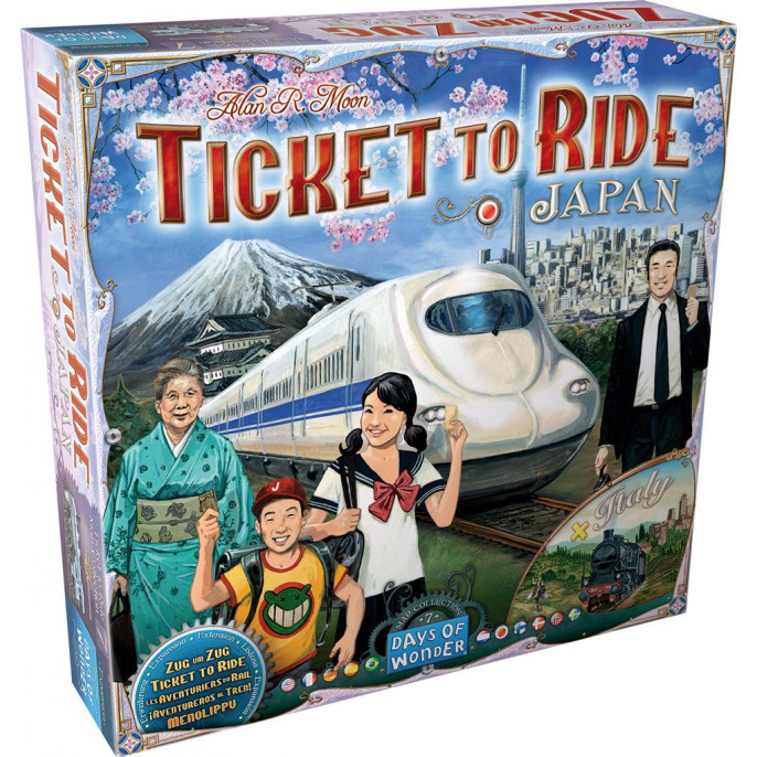 Acheter Les Aventuriers du Rail : Italie & Japon - Days Of Wonder - Jeux de  société - Le Passe Temps