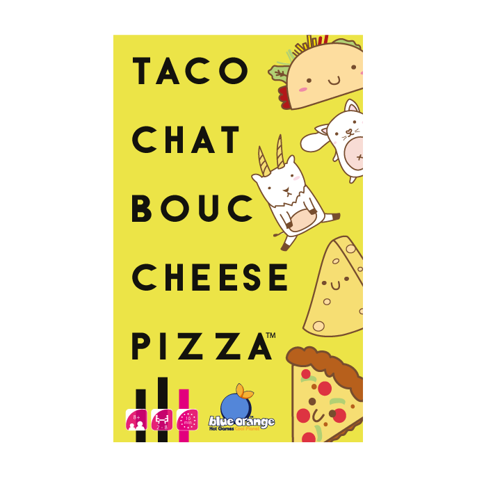 Acheter Taco Chat Bouc Cheese Pizza - Jeux de société - Blue Orange
