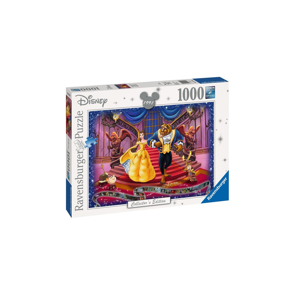 Puzzle 1000 p - La Belle et la Bête (Collection Disney)