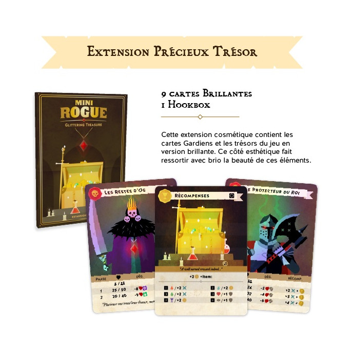 Acheter Mini Rogue : Précieux trésors - Nuts publishing - Jeux de société -  Le Passe Temps