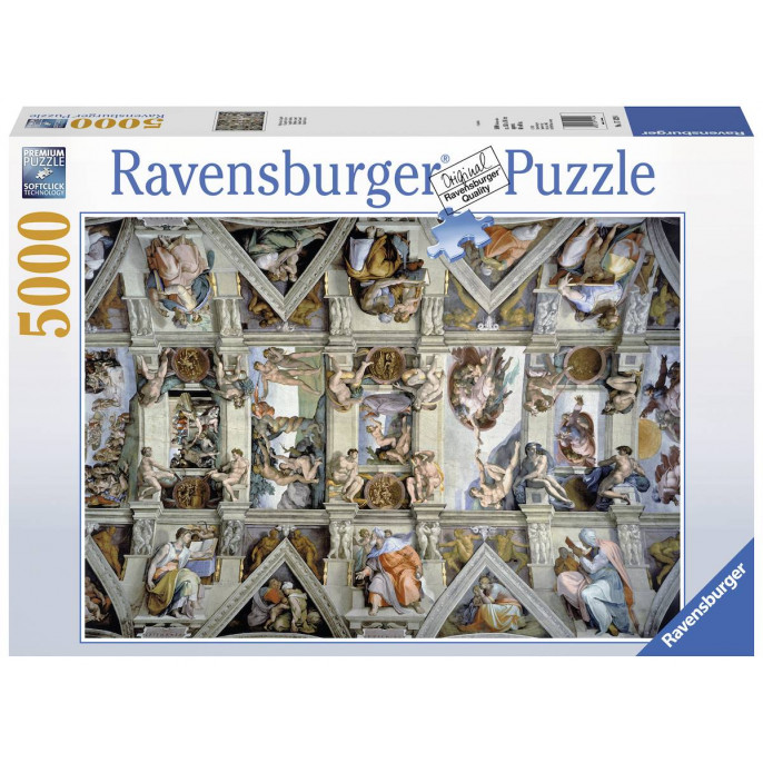 Acheter Puzzle : 5000 pièces - Chapelle Sixtine - Ravensburger