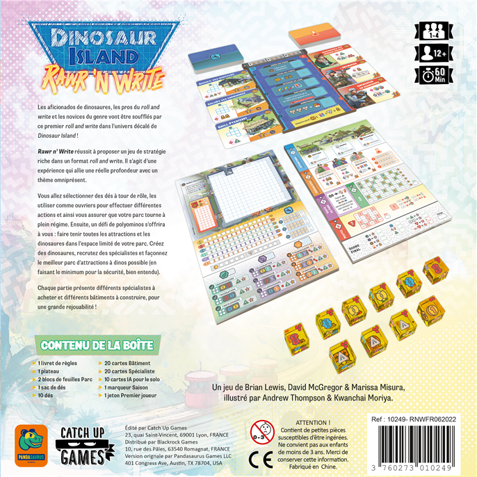 Dinosaur Island : Rawr'N Write