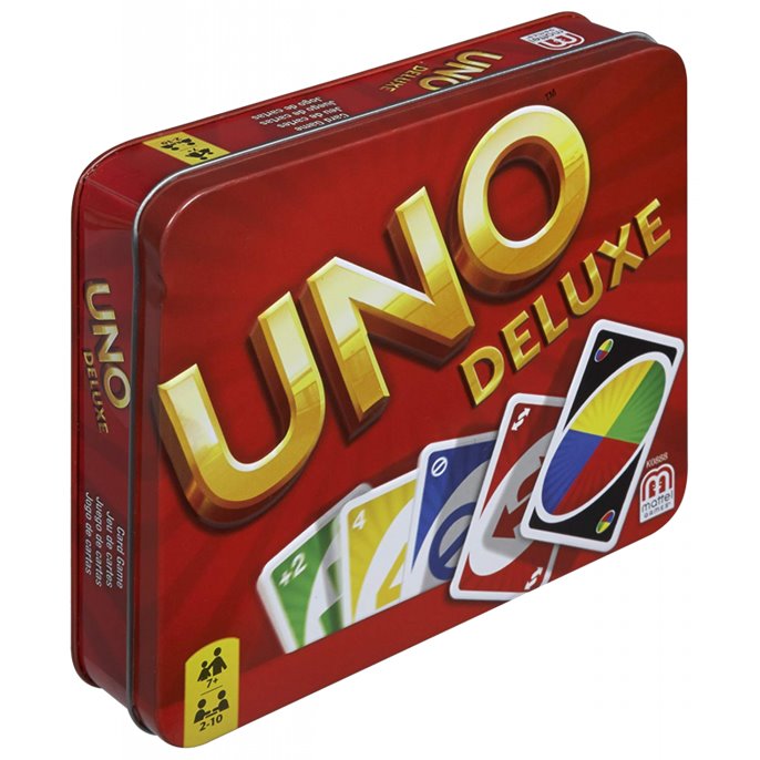 Uno Deluxe, un jeu édité par Mattel