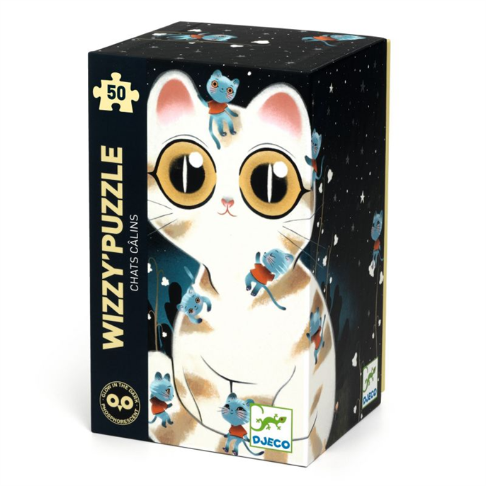 Puzzle : 50 pièces - Chats Câlins