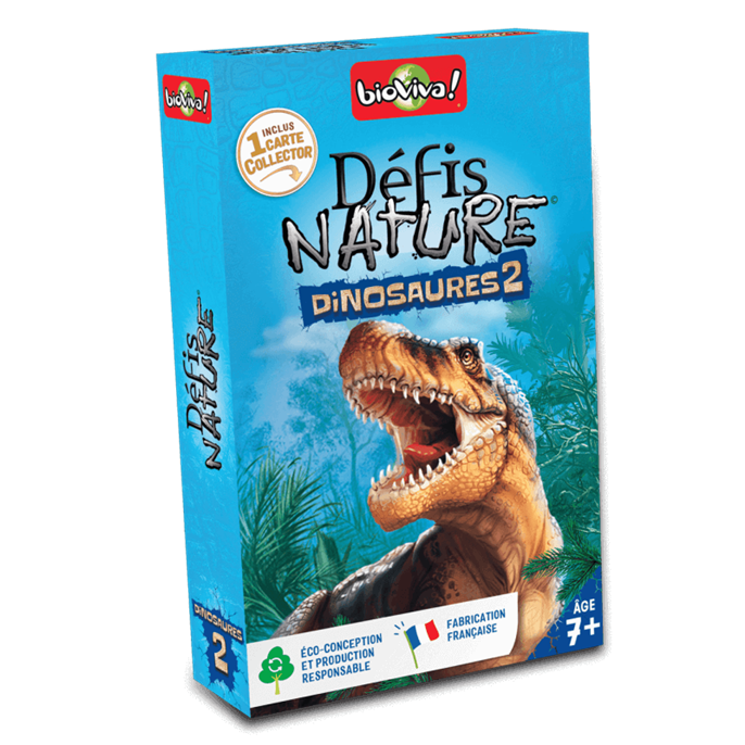 Grand Jeu Dinosaures Défis Nature Bioviva