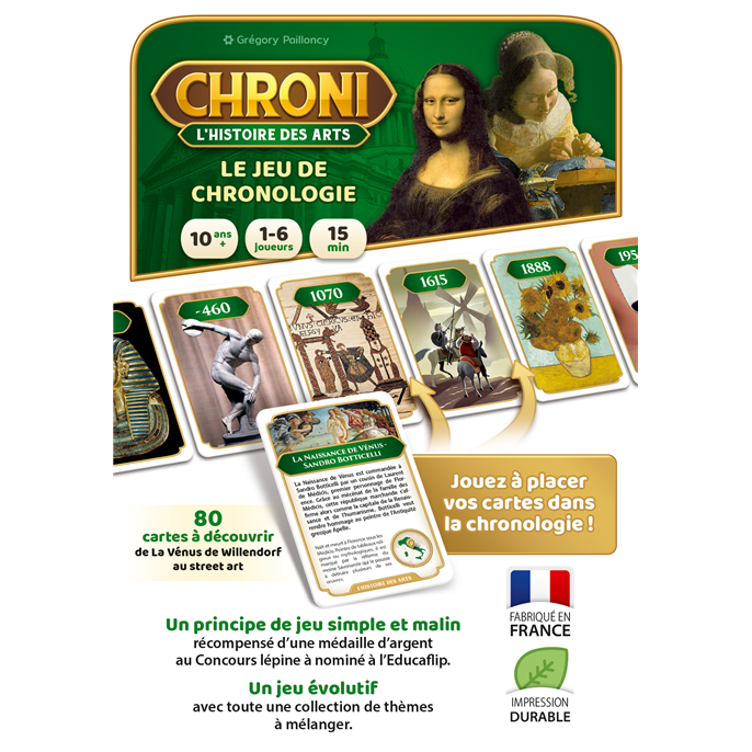 Chroni : L'Histoire des Arts