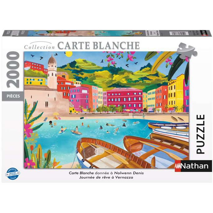 Puzzle : 2000 pièces - Journée de rêve à Vernazza