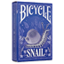 54 Cartes Bicycle : Escargot Bleu