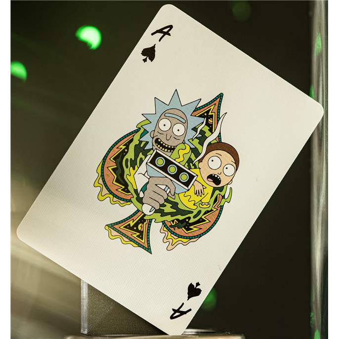 54 cartes : Rick  et  Morty