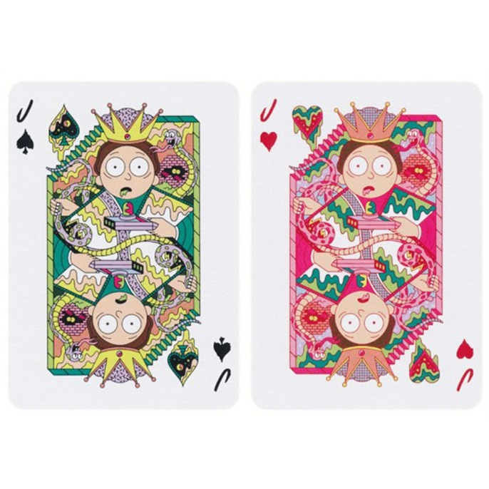 54 cartes : Rick  et  Morty