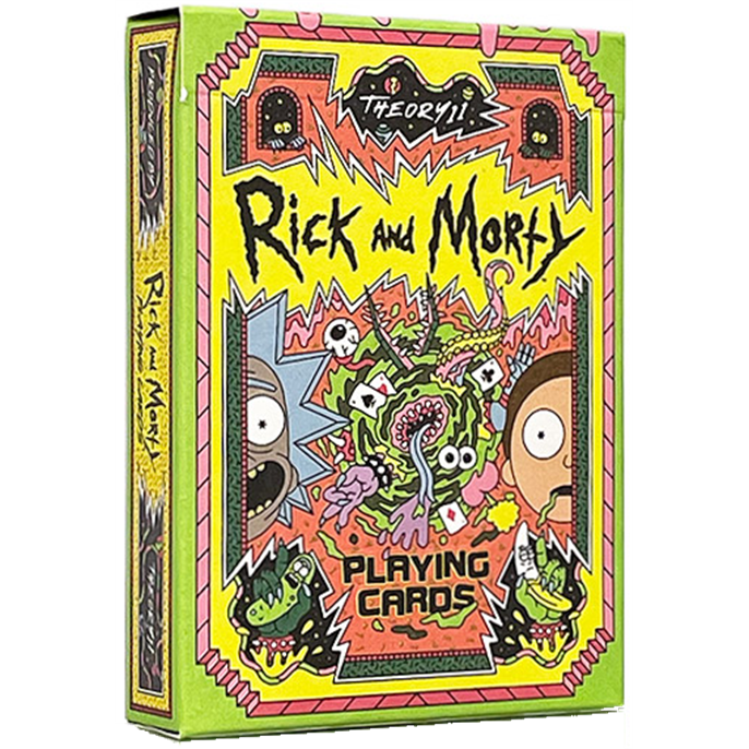 54 cartes : Rick  et  Morty