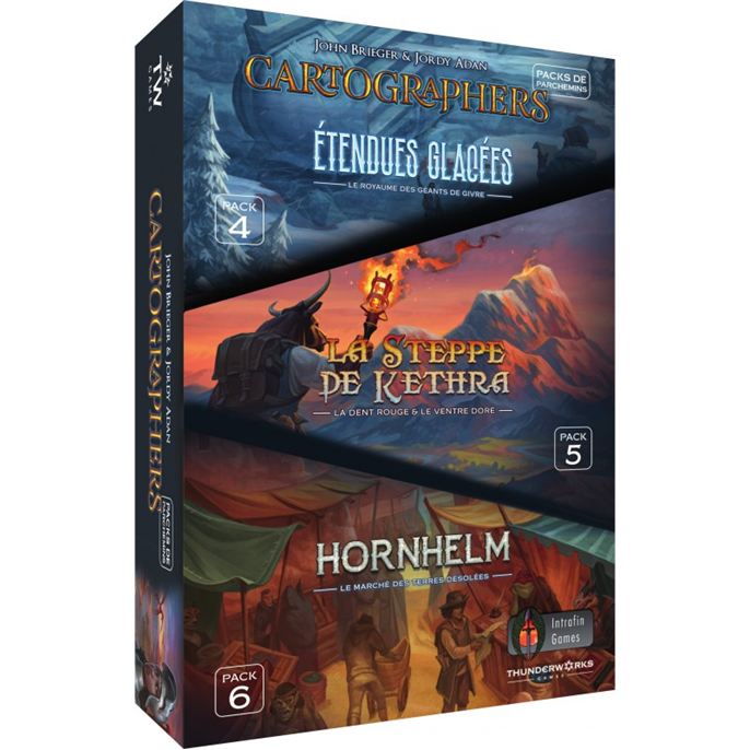 Cartographers : Pack de parchemins 2