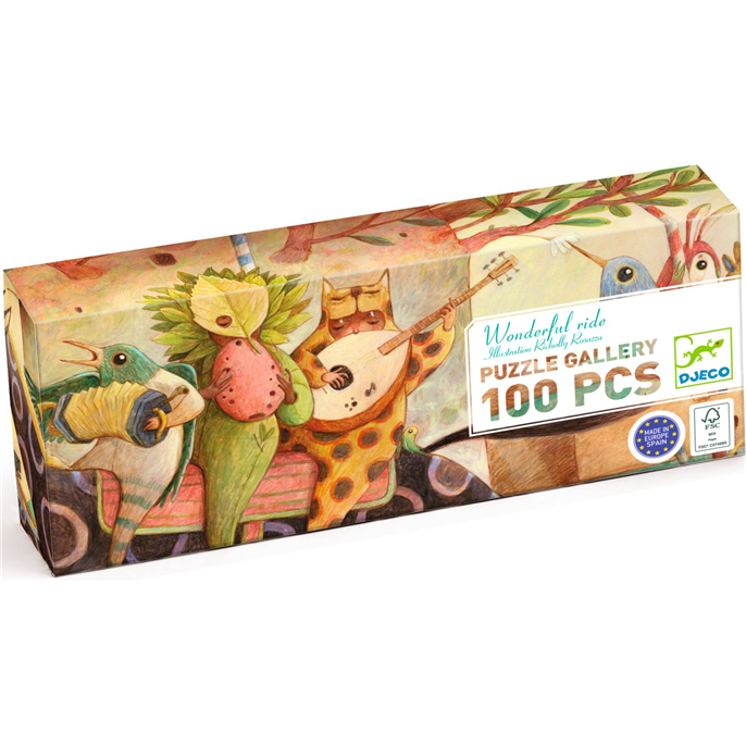 Puzzle : 100 pièces - Wonderful Ride