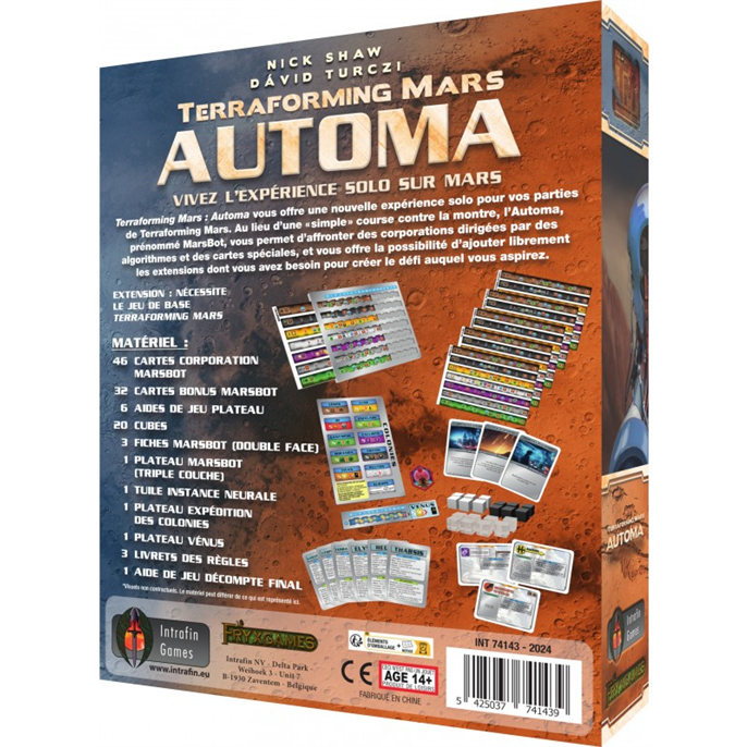 Terraforming Mars : Automa