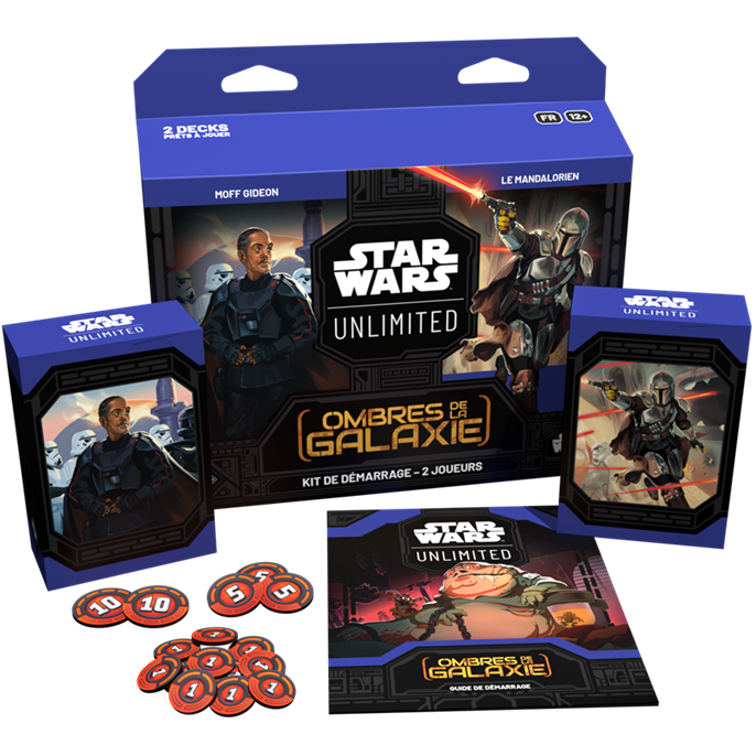 Star Wars Unlimited : Ombres de la Galaxie - Kit de démarrage