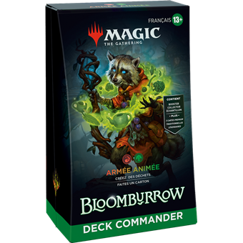 MTG : Bloomburrow - Deck Commander Armée Animée