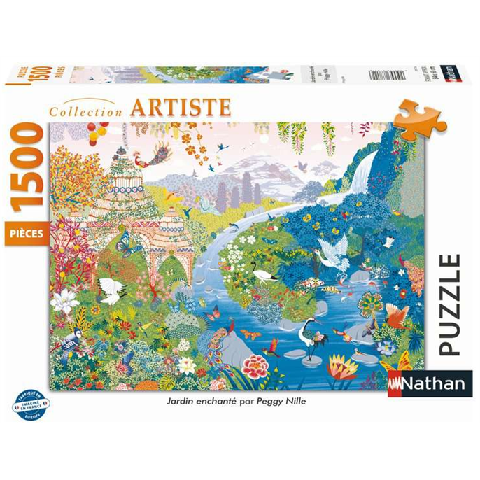 Puzzle : 1500 pièces - Jardin enchanté