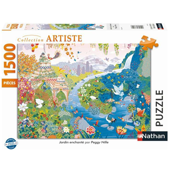 Puzzle : 1500 pièces - Jardin enchanté