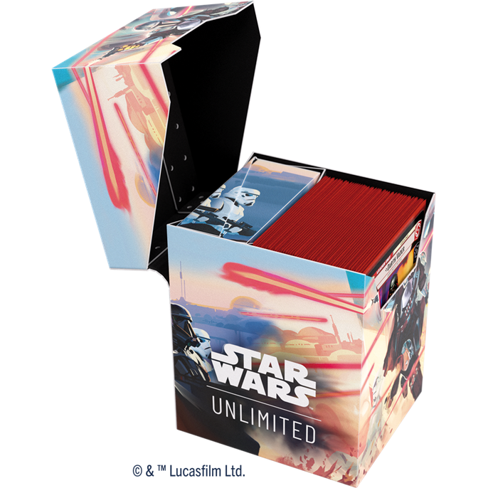 Star Wars Unlimited : Deckbox Mandalorian & Moff Gideon