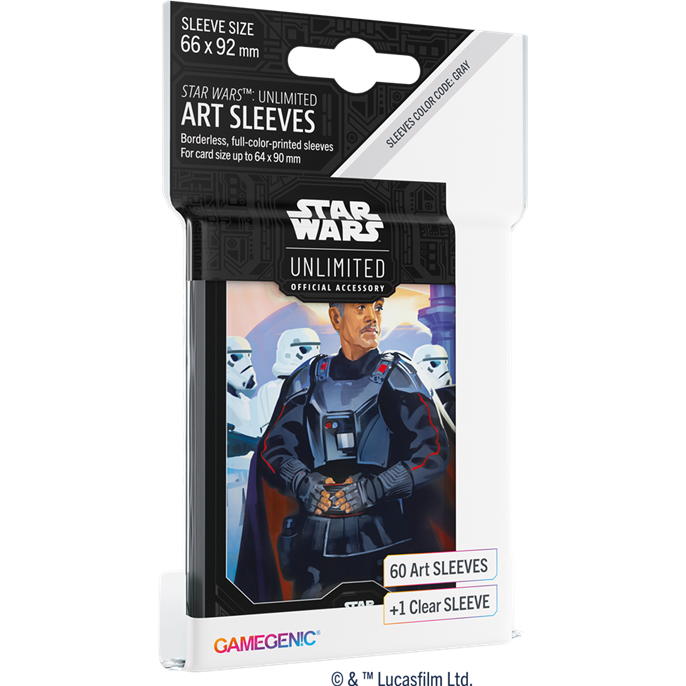 Star Wars Unlimited : Sleeves Moff Gideon