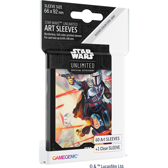 Star Wars Unlimited : Sleeves Mandalorian