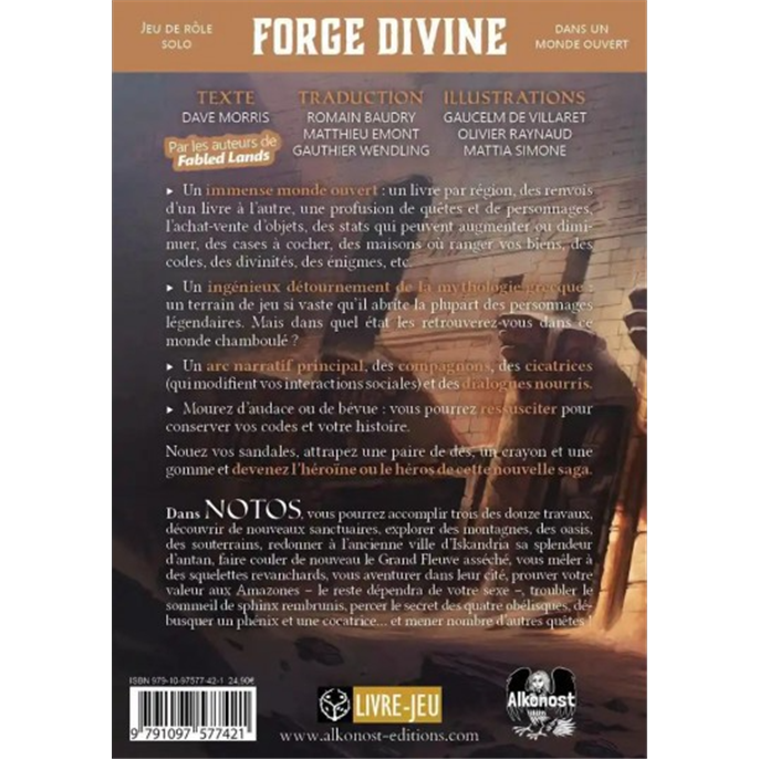 Forge Divine : Notos