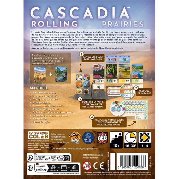 Cascadia : Rolling - Prairies