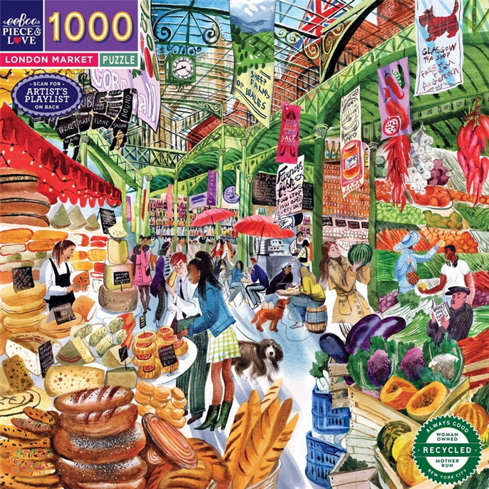 Puzzle : 1000 pièces - London Market