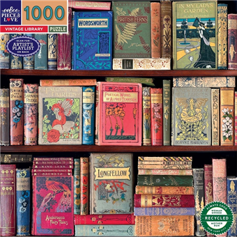 Puzzle : 1000 pièces - Vintage Library