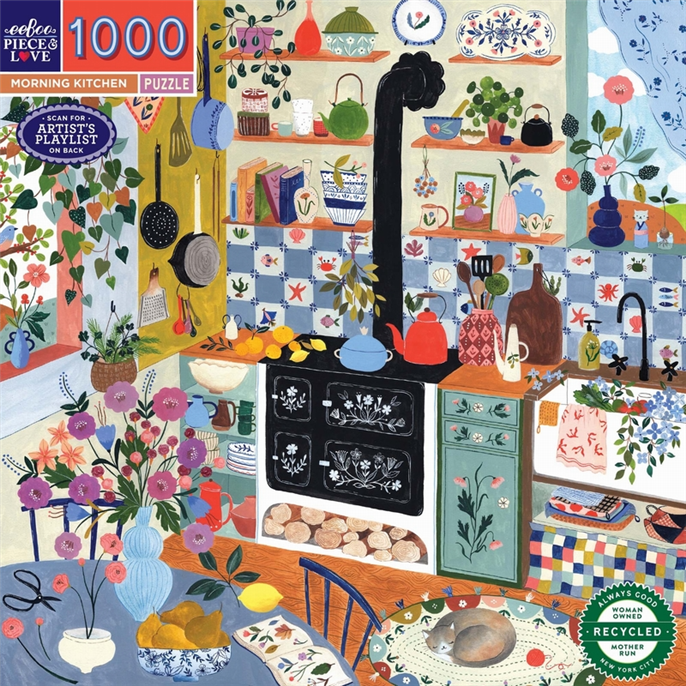 Puzzle : 1000 pièces - Morning Kitchen