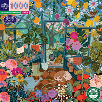 Puzzle : 1000 pièces - English Greenhouse