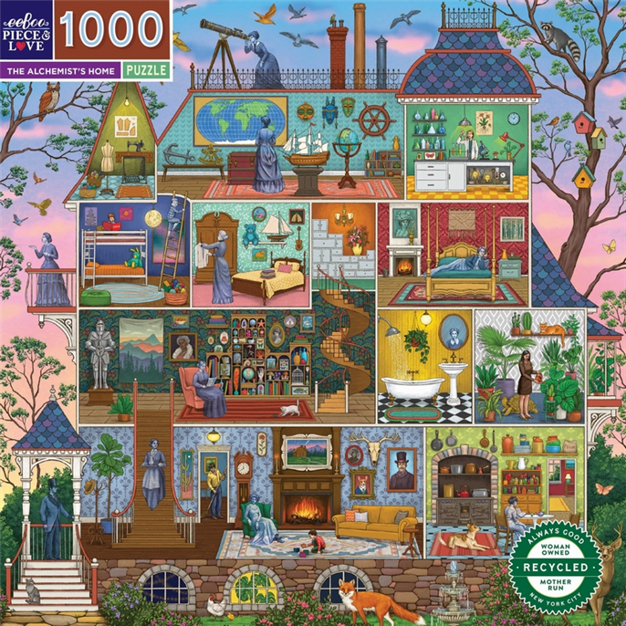 Puzzle : 1000 pièces - The Alchemist's Home