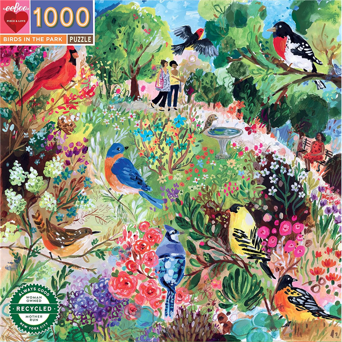 Puzzle : 1000 pièces - Birds in the Park