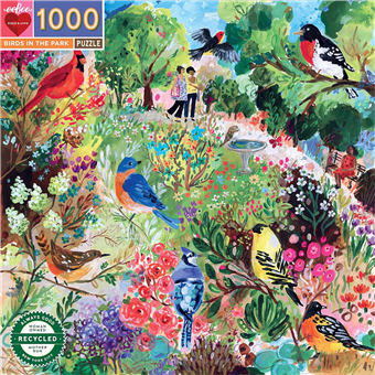 Puzzle : 1000 pièces - Birds in the Park