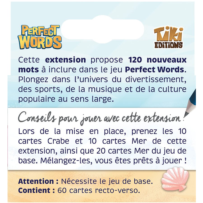 Perfect Words : Extension Divertissement