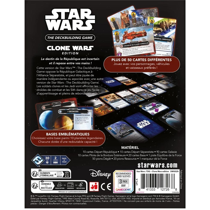 Star Wars : The Deckbuilding Game : Clone Wars