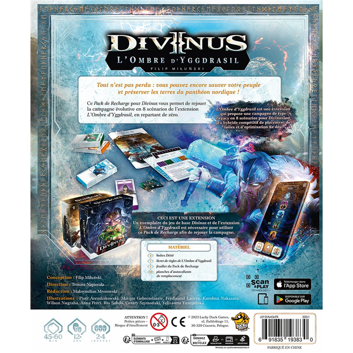 Divinus : Pack de recharge Shadows of Yggdrassil