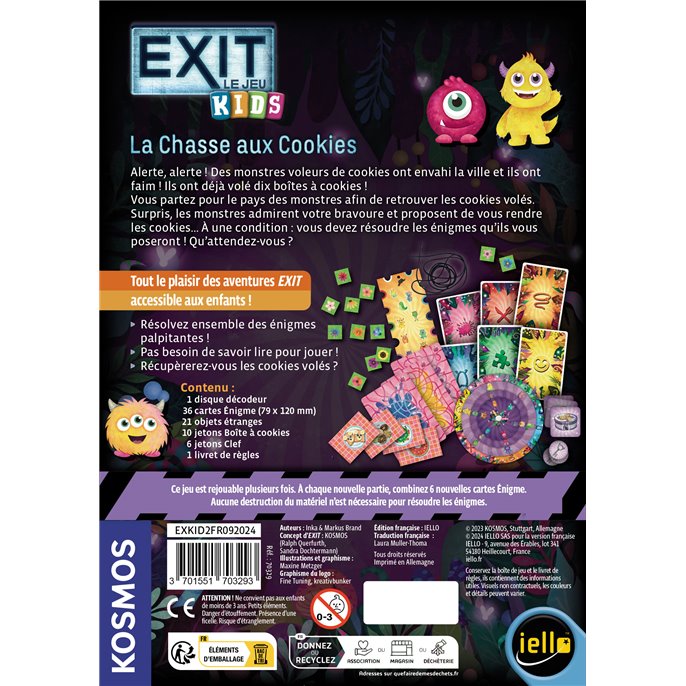 Exit Kids : La Chasse aux Cookies