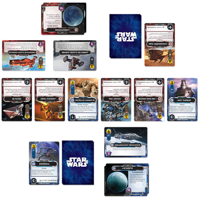 Star Wars : The Deckbuilding Game : Clone Wars