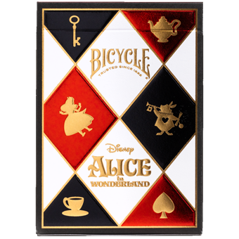 54 Cartes Bicycle : Alice au Pays des Merveilles