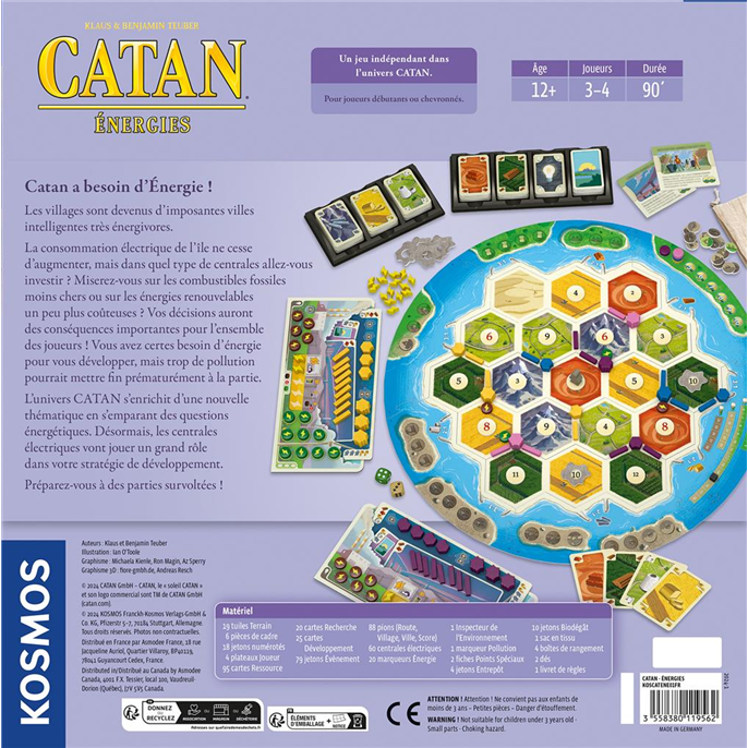 Catan : Énergies