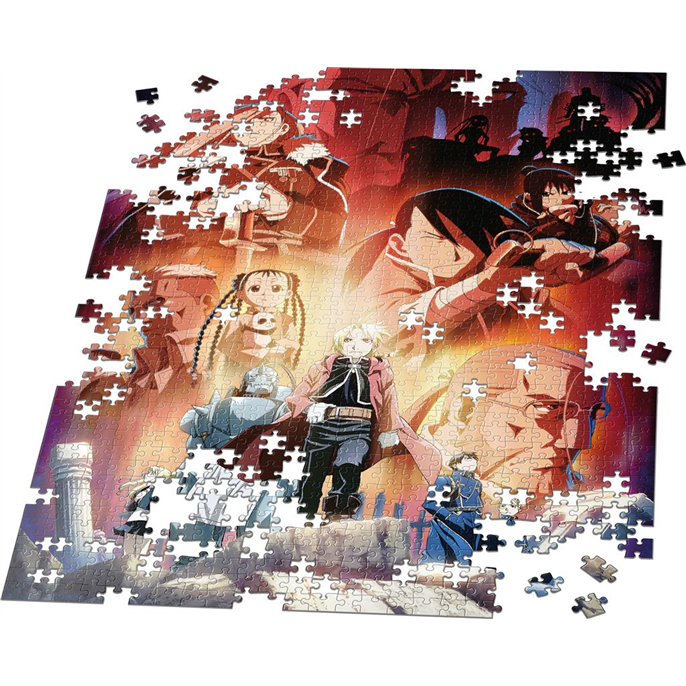 Puzzle : 1000 pièces - Fullmetal Alchemist Brotherhood