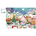 Calendrier de l'avent Puzzle : Village Noël