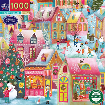 Puzzle : 1000 pièces - Holiday Village